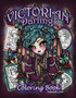 Victorian Darlings Coloring Book by Hannah Lynn - Paperback