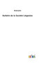 Bulletin de la Societe Liegeoise by Anonyme - Hardback