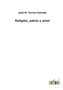 Religion, patria y amor by Jose M Torres Caicedo - Paperback