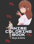 Anime Coloring Book : Cute Boys & Girls for teens and adults by Vetro Library - Paperback Anime Coloring Book : Cute Boys & Girls for teens and adults by Vetro Library - Paperback