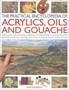 Practical Encyclopedia of Acrylics, Oils and Gouache by Ian Sidaway - Paperback
