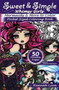 Sweet & Simple Mermaids & More to Color Pocket-Sized Coloring Book by Hannah Lynn - Paperback