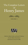 The Complete Letters of Henry James, 1880???1883 : Volume 1 by Henry James - Hardback