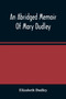An Abridged Memoir Of Mary Dudley by Elizabeth Dudley - Paperback