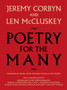 Poetry for the Many : An Anthology by Jeremy Corbyn - Hardback