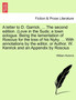 A Letter to D. Garrick. ... the Second Edition. (Love in the Suds; A Town Eclogue. Being the Lamentation of Roscius for the Loss of His Nyky. ... with Annotations by the Editor, or Author, W. Kenrick by William Kenrick - Paperback