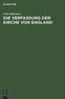 Die Verfassung der Kirche von England by Felix Makower - Hardback