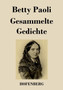Gesammelte Gedichte by Betty Paoli - Paperback