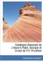 Catalogue Raisonn de L'Oeuvre Peint, Dessin Et Grav de P.P. Prud'hon by Edmond De Goncourt - Paperback