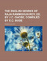 The English Works of Raja Rammohun Roy, Ed. by J.C. Ghose, Compiled by E.C. Bose by Rammohun Roy - Paperback