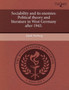 Sociability and Its Enemies: Political Theory and Literature in West Germany After 1945 by Jakob Norberg - Paperback