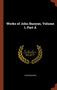 Works of John Bunyan, Volume 1, Part A by John Bunyan - Hardback