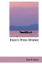 Ibsen's Prose Dramas by Henrik Johan Ibsen - Paperback