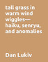 tall grass in warm wind wiggles-haiku, senryu, and anomalies by Dan Lukiv - Paperback