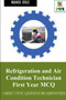 Refrigeration and Air Condition Technician First Year MCQ by Manoj Dole - Paperback