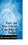 Poetic and Verse Criticism of the Reign of Elizabeth by Felix Emmanuel Schelling - Paperback