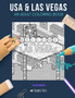 USA & Las Vegas : AN ADULT COLORING BOOK: USA & Las Vegas - 2 Coloring Books In 1 by Skyler Rankin - Paperback