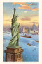 Vintage Journal Statue of Liberty, New York Harbor by Found Image Press - Paperback