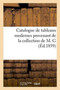 Catalogue de Tableaux Modernes Provenant de la Collection de M. G by Francis Petit - Paperback