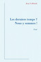Les Derniers Temps? by Jean Collomb - Paperback