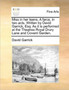 Miss in Her Teens. a Farce, in Two Acts. Written by David Garrick, Esq. as It Is Performed at the Theatres Royal Drury Lane and Covent Garden. by David Garrick - Paperback