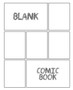 Blank Comic Book : Draw Your Own Comics A Large 7.5x9.25 Notebook and Sketchbook for Kids and Adults to Unleash Creativity by Freshniss - Paperback