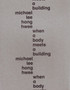 When a Body Meets a Building by Michael Lee Hong Hwee - Paperback