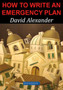 How to write an Emergency Plan