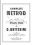 Complete Method for the Contre-Basse (Double Bass) by Giovanni Bottesini - Paperback