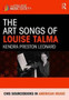 The Art Songs of Louise Talma by Kendra Preston Leonard - Hardback