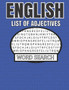 English List of Adjectives Word Search : 50 Large Print Adjective Word Search Puzzles With Solutions