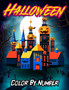 Halloween Color By Number : Easy Coloring Book for Boys, Girls, Teens and Adults