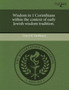 Wisdom in 1 Corinthians Within the Context of Early Jewish Wisdom Tradition