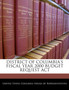 District of Columbia's Fiscal Year 2000 Budget Request ACT