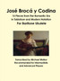 Jose Broca y Codina: 15 Pieces from the Romantic Era in Tablature and Modern Notation for Baritone Ukulele by Michael Walker - Paperback