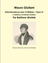 Mauro Giuliani: Selected pieces and 12 Waltzes - Opus 21 In Tablature and Modern Notation For Baritone Ukulele by Michael Walker - Paperback