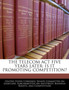 The Telecom ACT Five Years Later : Is It Promoting Competition?