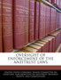 Oversight of Enforcement of the Antitrust Laws