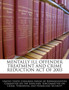 Mentally Ill Offender Treatment and Crime Reduction Act of 2003