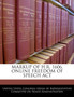 Markup of H.R. 1606, Online Freedom of Speech ACT