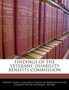 Findings of the Veterans' Disability Benefits Commission