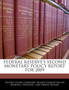 Federal Reserve's Second Monetary Policy Report for 2009
