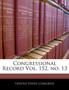 Congressional Record Vol. 152, No. 13
