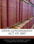 Open Government Act of 2007
