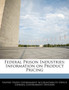 Federal Prison Industries : Information on Product Pricing