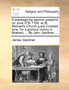 A Thanksgiving Sermon Preach'd on June 27th 1706. at St. Michael's-Church Juxta Crooked-Lane, for a Glorious Victory in Brabant, ... by Jam. Gardiner, ...