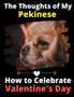 The Thoughts of My Pekinese : How to Celebrate Valentine's Day by Brightview Activity Books - Paperback