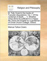 M. Tully Cicero's Five Books of Tusculan Disputations. Viz. I. of the Contempt of Death. ... V. Whether Virtue Alone Be Sufficient to a Happy Life. Done Into English by a Gentleman of Christ Church Co