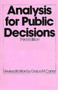 Analysis for Public Decisions