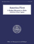 America First : A Budget Blueprint to Make America Great Again